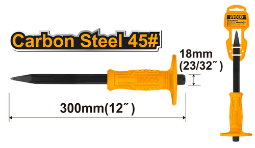 PUNTO INGCO CON GRIP 18 X 300 MM # HCC0841218