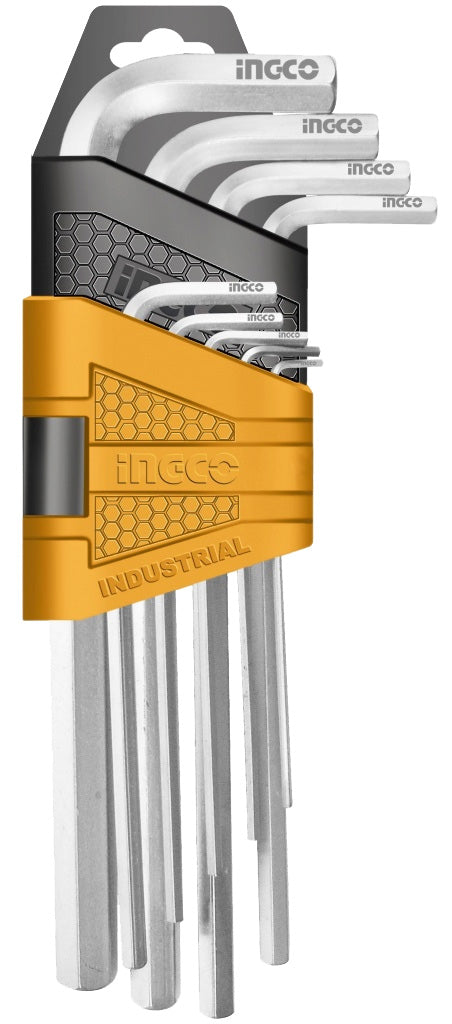LLAVE ALLEN INGCO 1.5-10 MM JGO.9 PZ # HHK11091