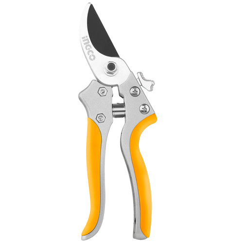 TIJERA INGCO PODAR CUERPO ALUMINIO - 8" M/ERGONOMICO # HPS0308