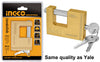 CANDADO INGCO BRONCE ANTIPALANCA 70 MM C/3 LLAVES # DBBPL0702