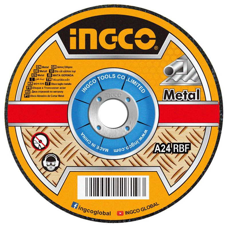 DISCO DESBASTE INGCO METAL 4.1/2" X 6.0 X 7/8" #MGD601151