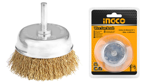 ESCOBILLA INGCO DE COPA P/TALAD.GRUESA 3" # WB30751