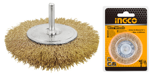 ESCOBILLA INGCO CIRCULAR P/TALAD.GRUESA 2" # WB40501