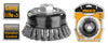 ESCOBILLA INGCO DE ALAMBRE GRUESO RUEDA ANGULAR 100 MM # WB21005