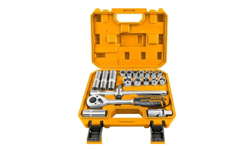 DADOS INGCO 1/2" DR JGO. 20 PIEZAS CON MALETIN # HKTS12201
