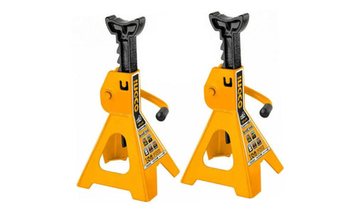 JUEGOS DE BANQUILLOS INGCO 3 TON. ALTURA MAXIMA 38 CMS. 2 PZAS # HJS0301