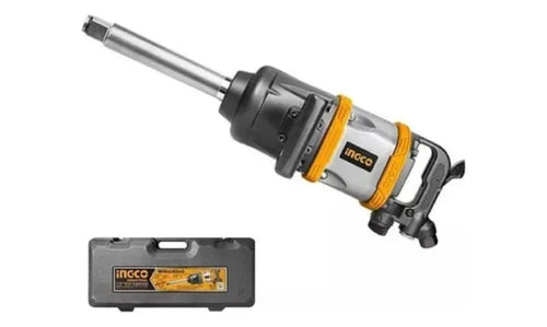 LLAVE DE IMPACTO INGCO NEUMATICA 1" TORQUE MAXIMO:3100NM(2300FT) # AIW11222