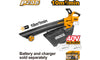 SOPLADOR ASPIRADOR INGCO INALAMB.40V S/BAT.S/CARGADOR #CABLI2003