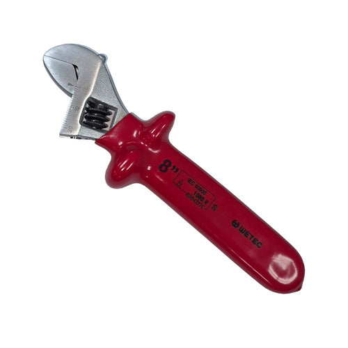 Llave Francesa Ajustable Aislada 8"
