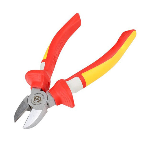 Alicates de corte diagonal WETEC VDE. mango 3-K. 180 mm