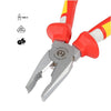 Alicates universales WETEC VDE. mango de 3 componentes. 180 mm