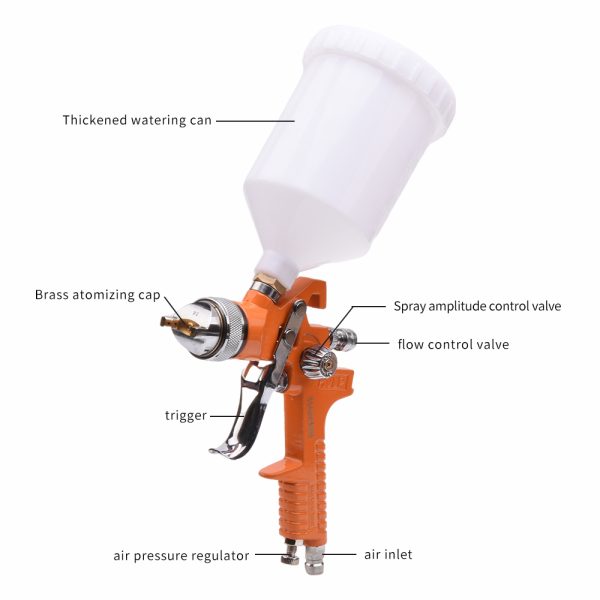 PISTOLA PARA PINTAR HVLP 600ML