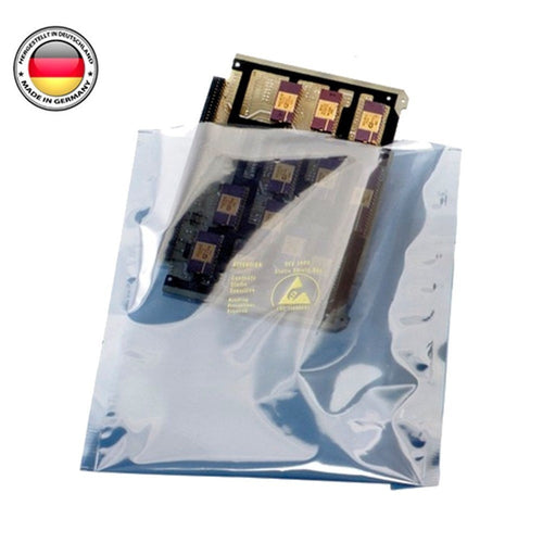 10 Bolsas Antiestáticas 80x120mm. sin cierre ziploc