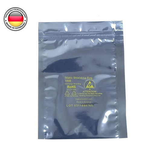 10 bolsas Antiestáticas 300X400mm. con cierre ziploc