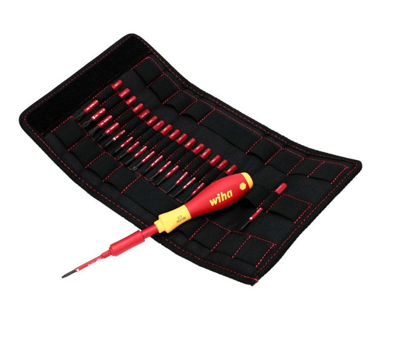 Juego de 19 hojas de atornilladores SlimLine aislante