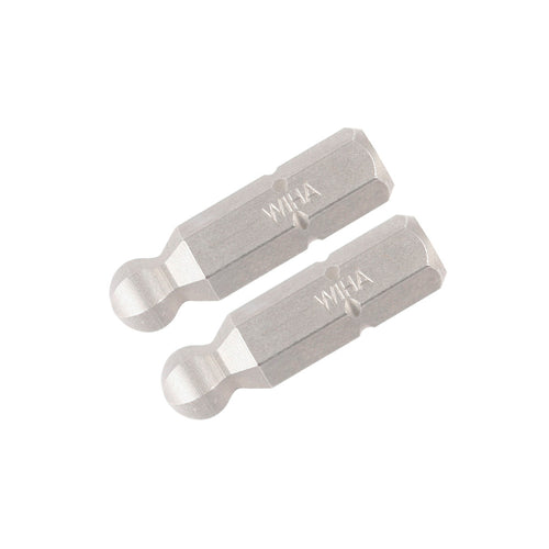 Pack de 02 puntas 25mm allen punta bola