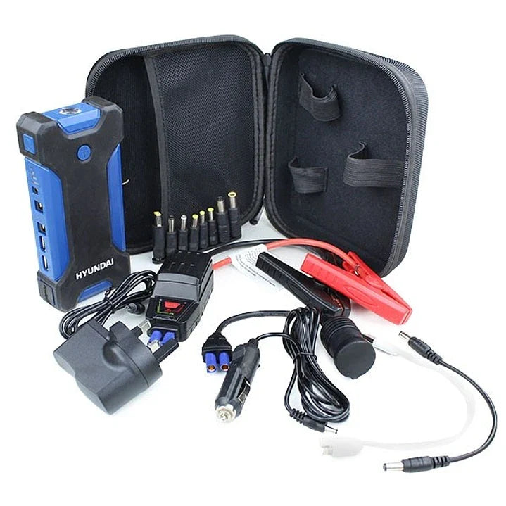 Partidor y Arrancador Portátil 12V 400A 8100 mAh - HYUNDAI