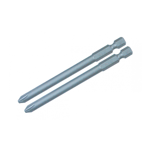 Punta power bit phillips ph00 70mm. pack 2 unidades