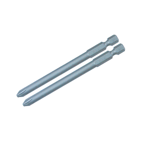 Punta power bit phillips ph1 70mm. pack 2 unidades
