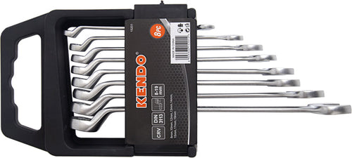 LLAVE PUNTA Y CORONA KENDO C/CORONA ACODADA # 15201 JGO.8 PIEZAS