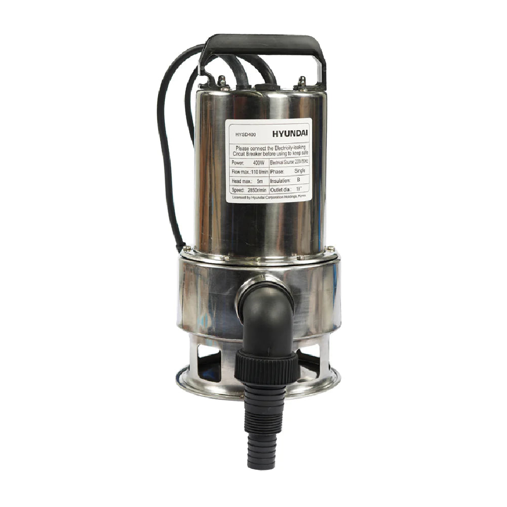 Bomba Sumergible Agua Limpia 05 HP 10mts Cable - HYUNDAI