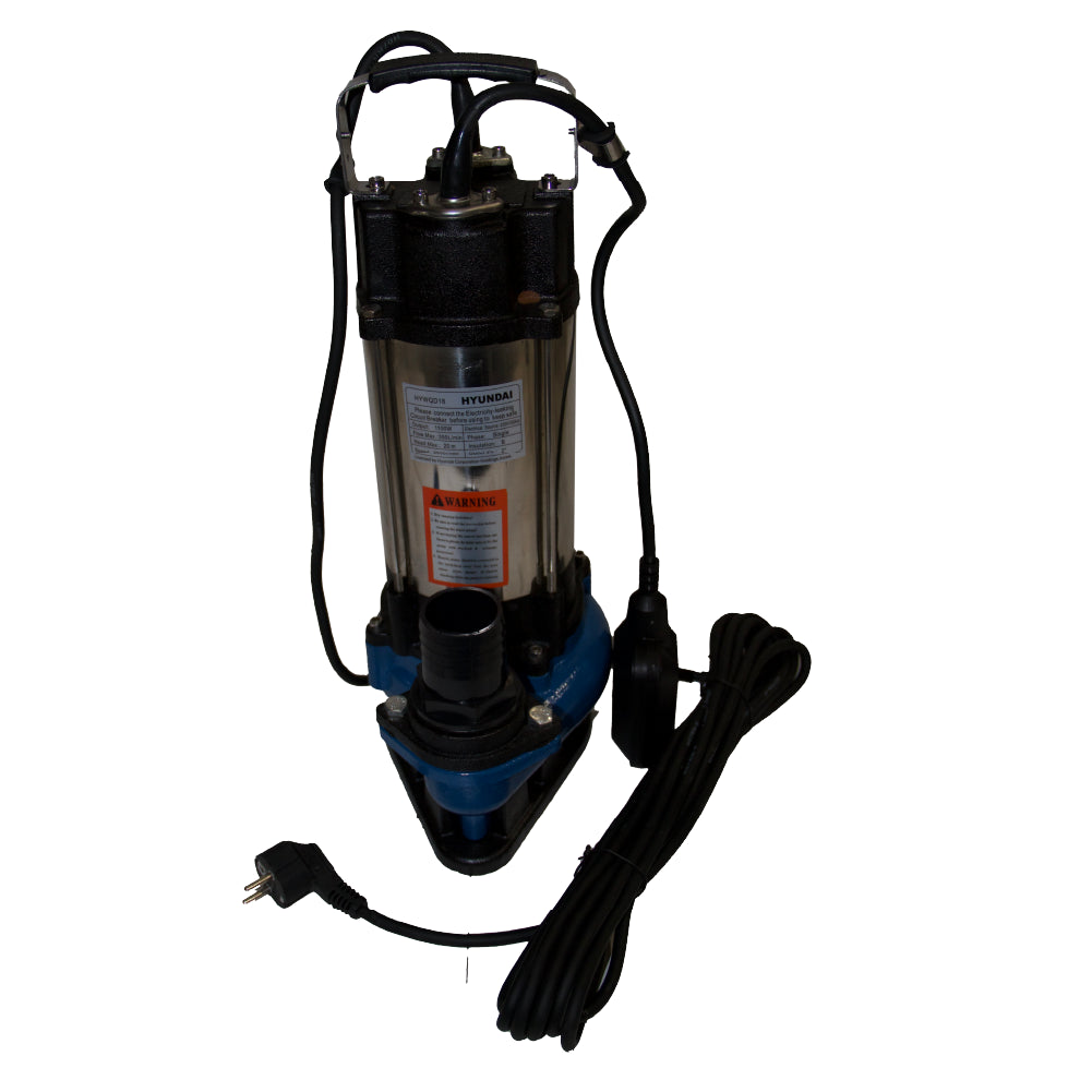 Electrobomba Sumergible 1.5HP Acero Inoxidable - HYUNDAI