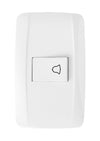 Pulsador timbre Blanco