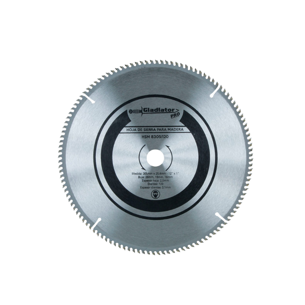 DISCO DE SIERRA 10" x 1.8mm 120 DTES HSM 8255/120