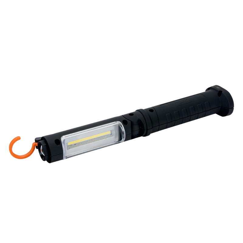 Lampara flexible de aluminio con Linterna LED BAHCO