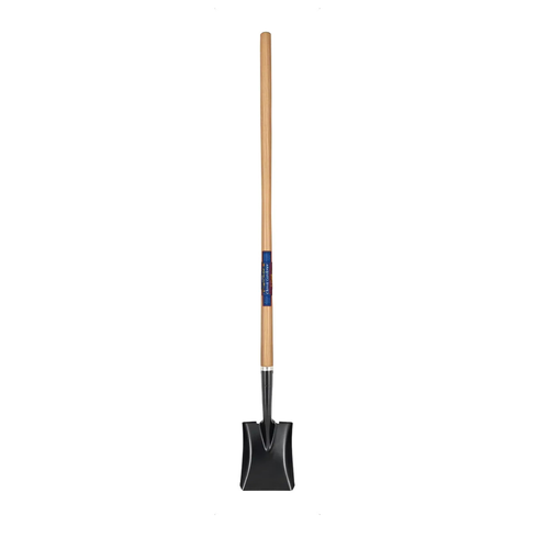 PALA TRUPER CUADRADA ACERO CARBONO C/MANGO MADERA 45" # PCL-CG (17205)