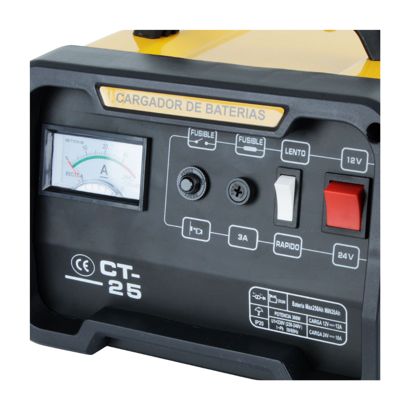 CARGADOR de BATERIA CT-25