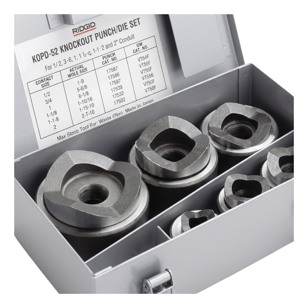 Punzon de 1.1/2 para sacabocados (17517) - RIDGID