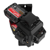 NIVEL LASER TRES LINEAS VERDE BATERIA M12 (3632-21) MILWAUKEE