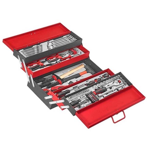 Caja de 4 bandejas 101 herramientas (50235-101) - FORCE
