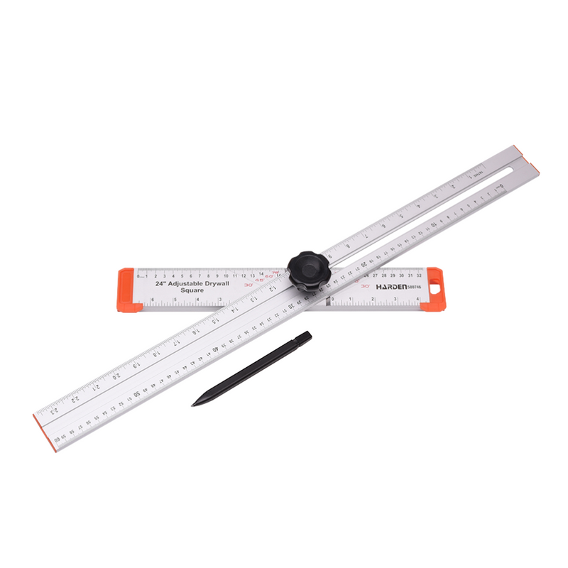 Escuadra T 24 ajustable aluminio HARDEN