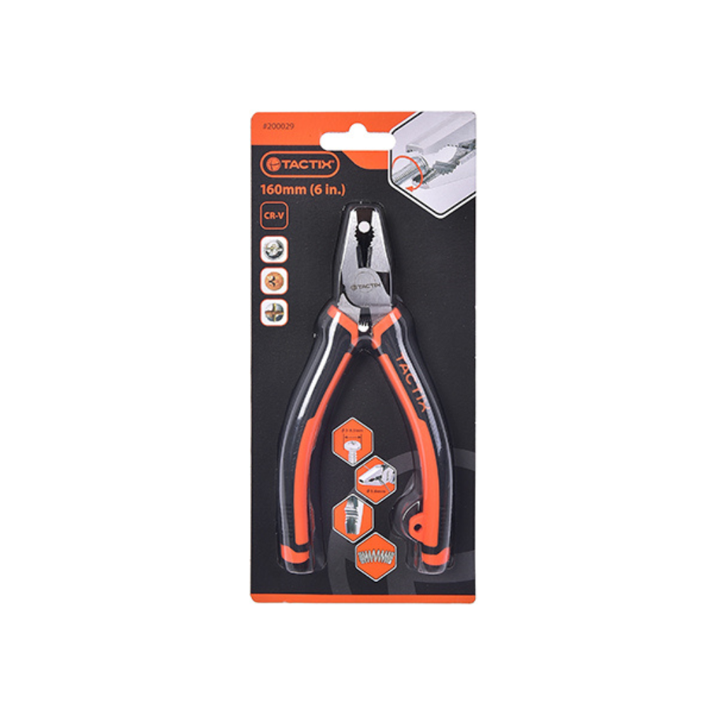 ALICATE TACTIX REMOVEDOR TORNILLOS # 200029 - 6" (160 MM)(OF)