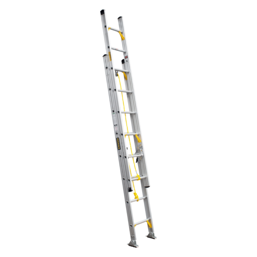 ESCALERA TELESCOPICA ALUMINIO 16 PELDA OS 150 KG MAGNA