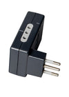 Adaptador Triple salvaespacio Negro
