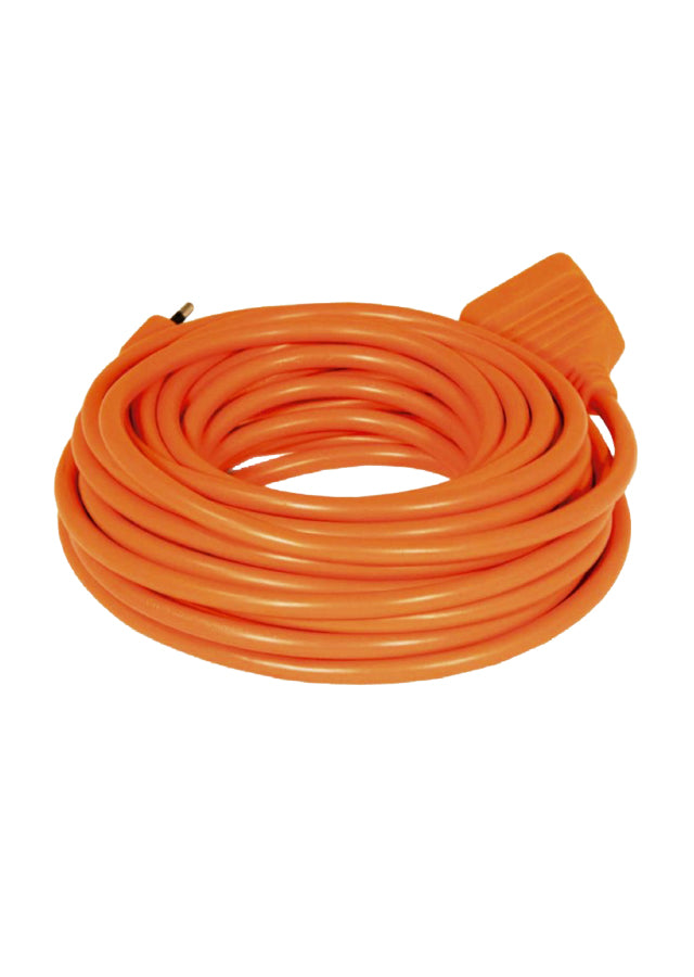 Alargador profesional 2P+T 10A 250V, 10 mts, naranja Naranjo