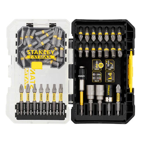 Jgo brocas impacto 55 pz (sta88559-xj) - STANLEY