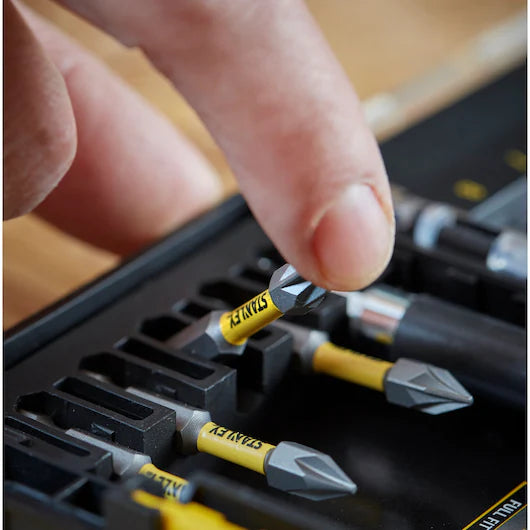 Jgo brocas impacto 55 pz (sta88559-xj) - STANLEY