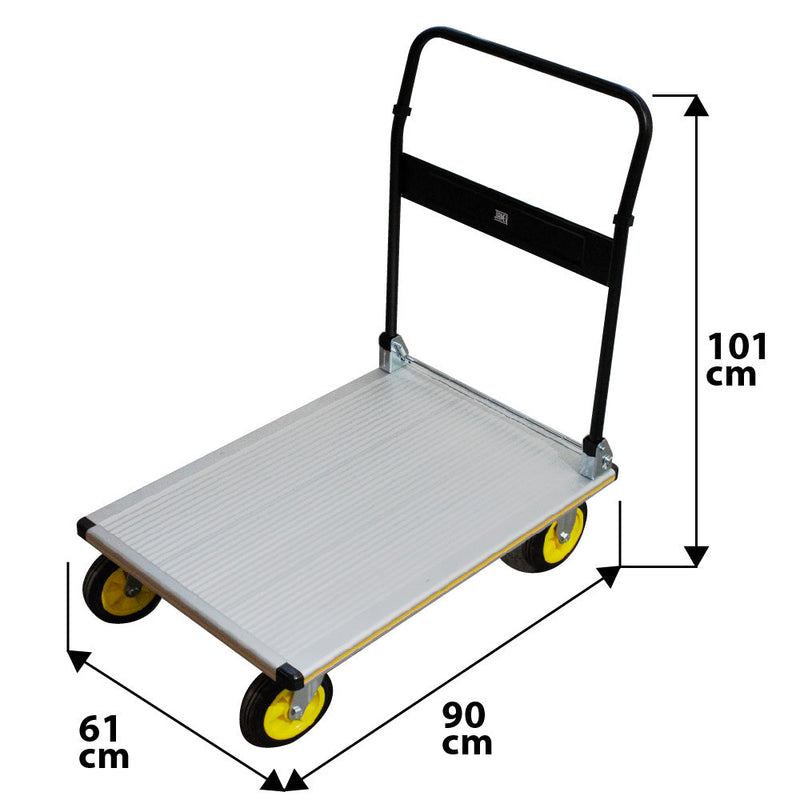 CARRO ALUMINIO MANGO ABATIBLE 200 KG