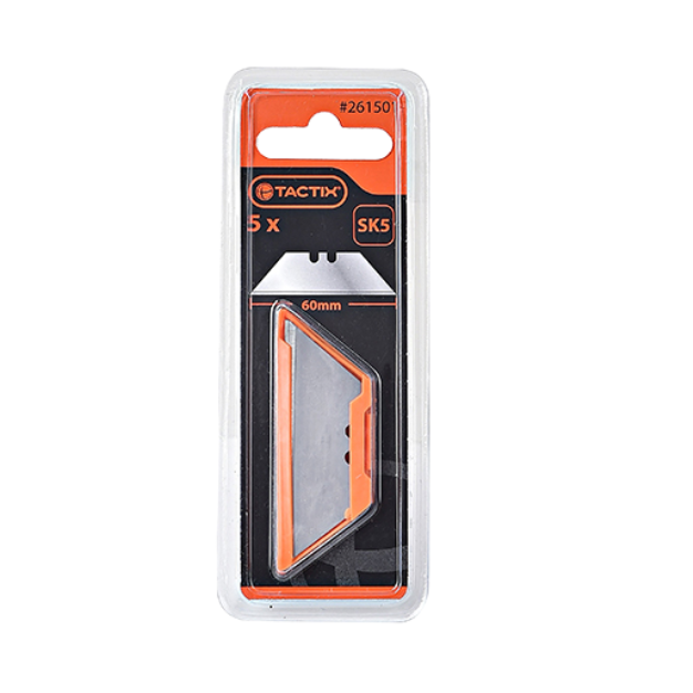 HOJA REPTO. CUCHILLO CARTONERO TACTIX JGO. 5 PZS #261501