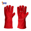 GUANTE SOLDADOR ROJO L-300