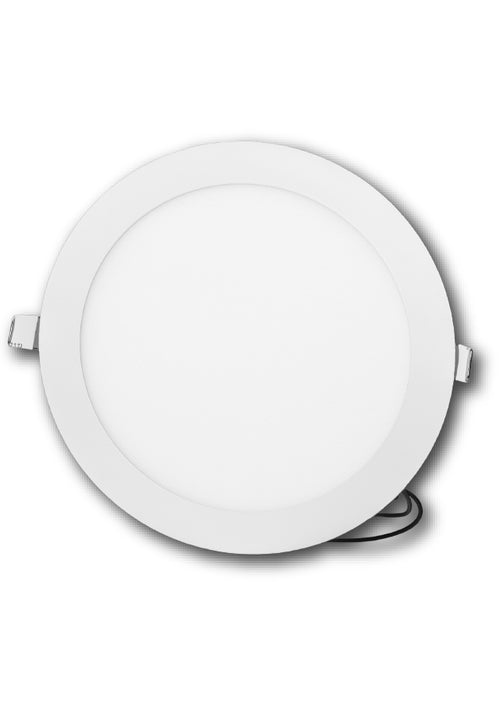 PL led redondo, embutido 6W, luz fria
