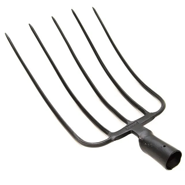 Horqueta pasto 4 puas sin mango (h40t) - ALOÑA