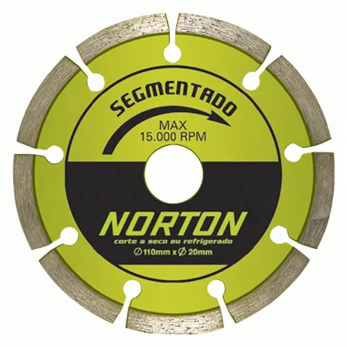 Disco diamantado 4.1/2 segmentado (15039728) - NORTON