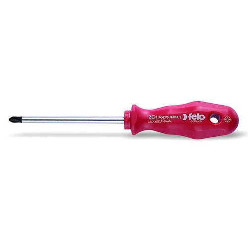 Destornill.cruz pz0 3.0x60mm m/rojo (20100190) - FELO