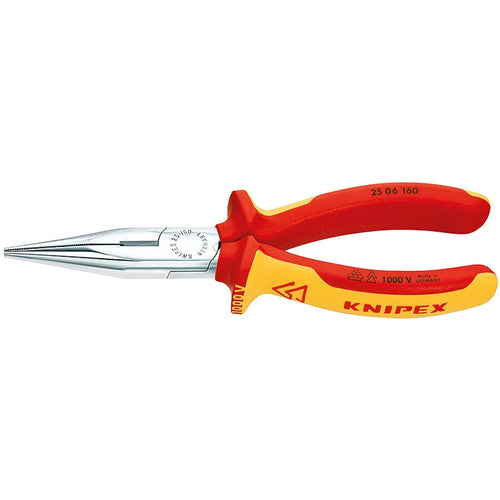Alicate media caña 6 1000 v. (2506160) - KNIPEX