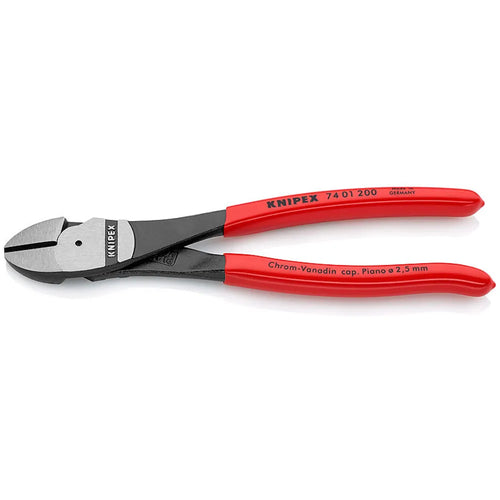 Alicate c/lateral 10 reforz. (7401250) - KNIPEX